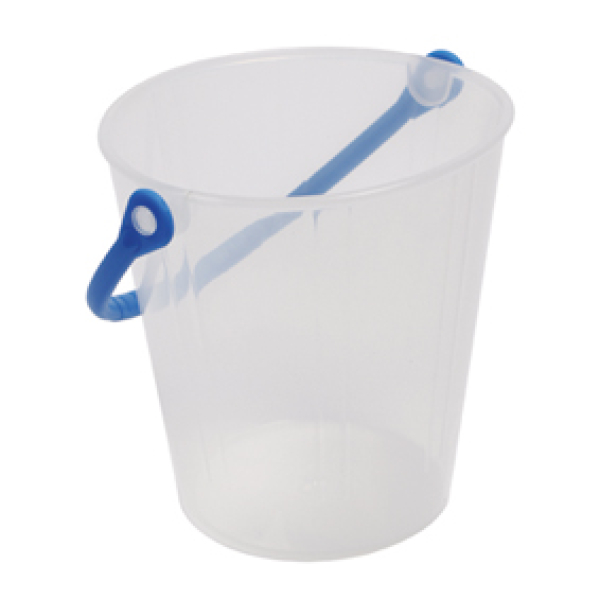 66090 Eimer transparent  6er Set