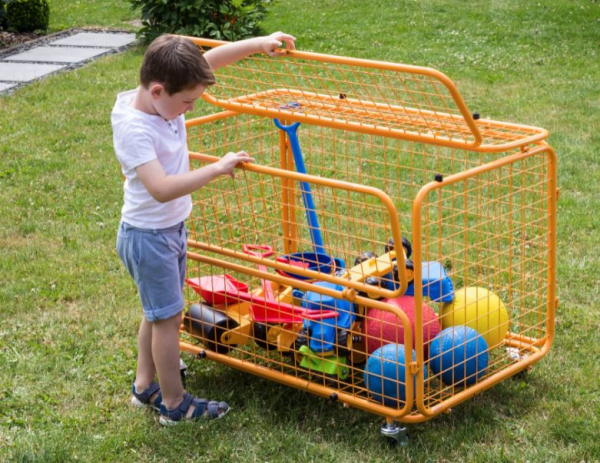 68042 Transportwagen  (ohne Inhalt) neu mit Klemmschutz
